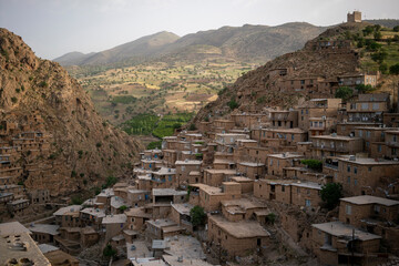 villages of kurdistan, iran