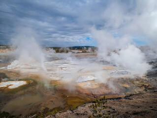 Yellowstone National Park Geysers