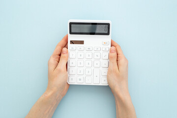 Calculator for financial accounting and taxes planning