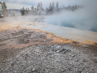 Yellowstone National Park Geysers