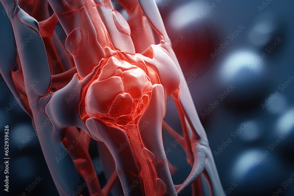 Poster an up-close view of the inner workings of the human body. this image provides a detailed look at the