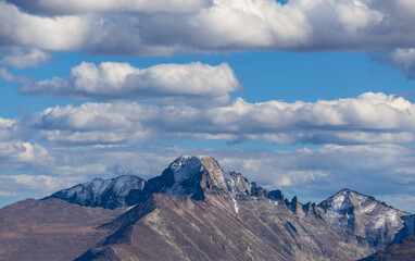 Colorado nature. Scenic view in Rocky Mountain National Park