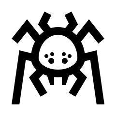 Naklejka premium Spider