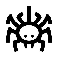 Naklejka premium Spider