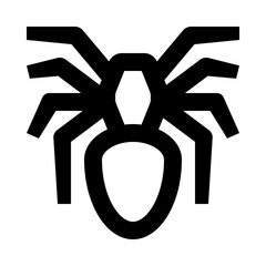 Naklejka premium Spider