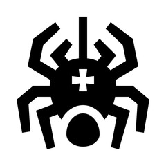 Obraz premium Hanging Spider