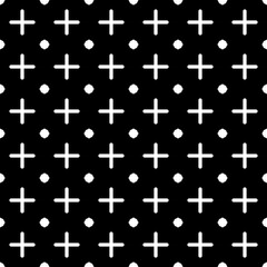 Obraz premium Seamless surface pattern design with quatrefoil figures. Oriental traditional ornament with repeated rounded shapes. Window tracery wallpaper. Grid motif. Digital paper abstract. Vector illustration.