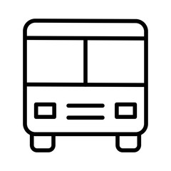 Outline Bus icon
