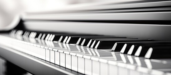 Instagram style keys on a piano