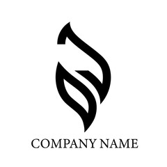 DJ letter logo design on white background. DJ creative initials letter logo concept. DJ letter design.
