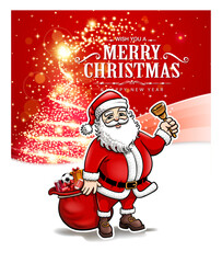 christmas material card