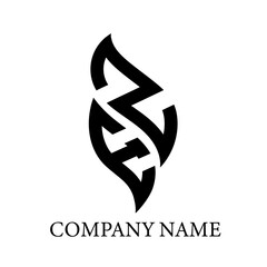 EZ letter logo design on white background. EZ creative initials letter logo concept. EZ letter design.
