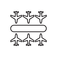 Airport hub Icon