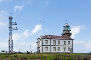 Lighthouse Cabo Penas view, Asturias, Spain