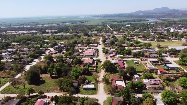 port QUIJARRO town in the Bolivian Amazon