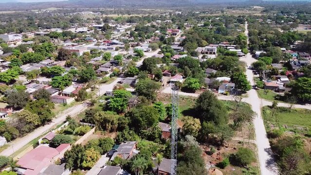 port QUIJARRO town in the Bolivian Amazon