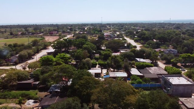 port QUIJARRO town in the Bolivian Amazon