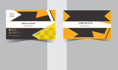 modern business card design City Background Business Card Design Template Creative and Clean Can be adapt to Brochure, Annual Report, Magazine Poster double sided business card design template Vector 