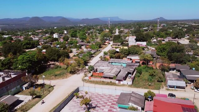 port QUIJARRO town in the Bolivian Amazon