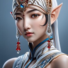 realistic-woman-portrait