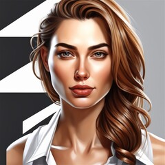 realistic-woman-portrait