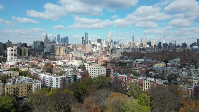 East Manhattan in NYC