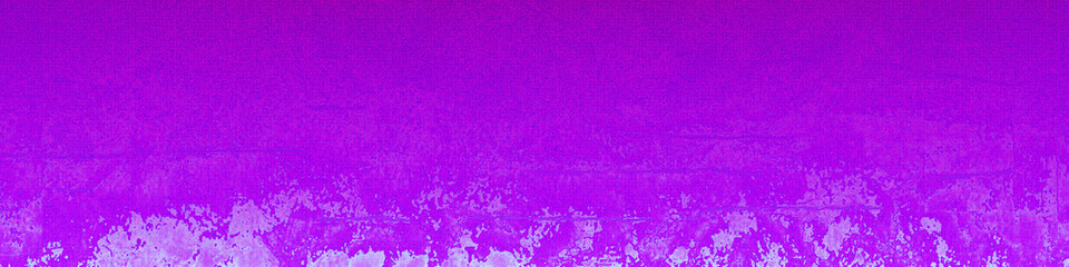 Purple panorama background with copy space for text or image, Usable for banner, poster, cover, Ad, events, party, sale,  and various design works
