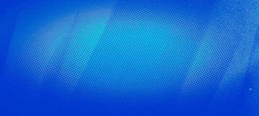 Blue gradient design widescreen background with copy space for text, Usable for banner, poster, cover, Ad, events, party, sale,  and various design works