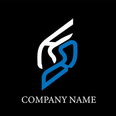 HB letter logo design on black background. HB creative initials letter logo concept. HB letter design.
