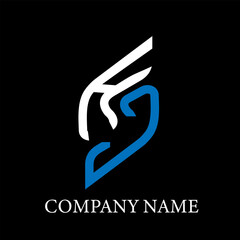 HJ letter logo design on black background. HJ creative initials letter logo concept. HJ letter design.
