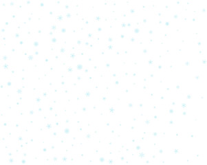 Holiday background with blue snowflakes.