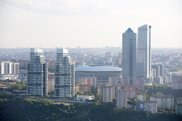 Fototapeta na wymiar istanbul city center and modern architecture