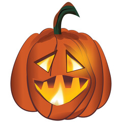 funny looking pumpkin