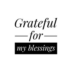 ''Gratefulness'' Quote Illustration