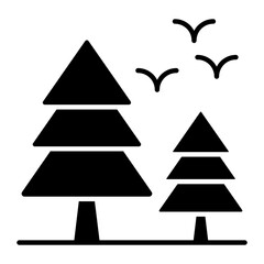 Tree Glyph Icon
