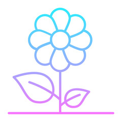 Sun Flower Gradient Icon