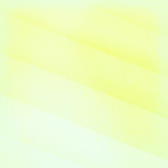 Obraz premium Plain yellow background. Squared backdrop with copy space for text or image. Usable for social media, story, poster, banner, business, template and graphic design works