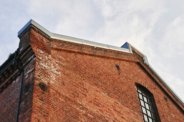 Image from a factory at Kapp, Toten, Norway, in fall.