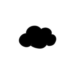 Fototapeta na wymiar Cloud silhouette
