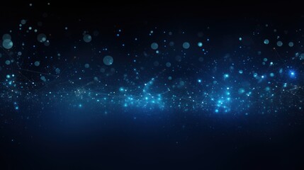 Technology Particle Abstract Background