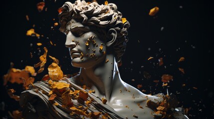 Hermes - The greek messenger god.generative ai
