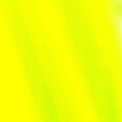 Plain yellow gradient square background with copy space for text or image, Best suitable for online Ads, poster, banner, sale, celebrations and various design works