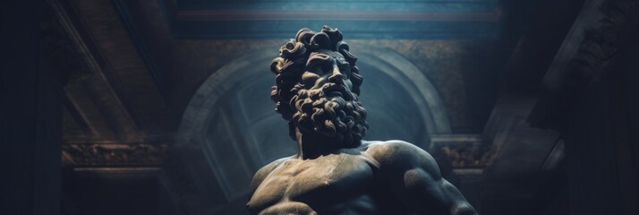 Portrait of artist Michelangelo.generative ai
 - obrazy, fototapety, plakaty