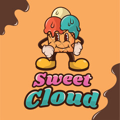 Groovy Logo Ice Cream