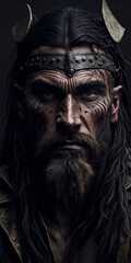 an old viking warrior