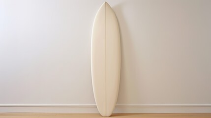 surfboard near the wall. surf advertising. advertising banner for selling surfboards.