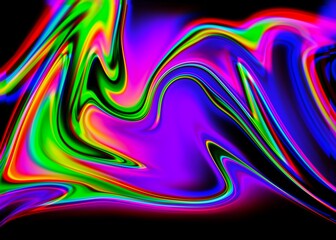 colorful psychedelic trippy abstract swirl artwork background