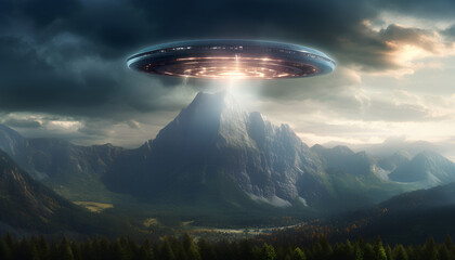 Alien Invasion with Mother Space Ship