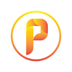 letter P logo