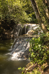 Fototapeta na wymiar Cachoeira na cidade de Bodoquena, Estado do Mato Grosso do Sul, Brasil